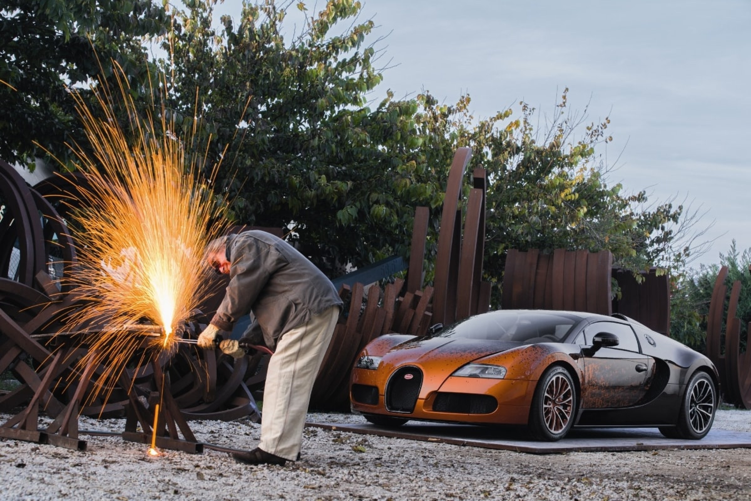 Bugatti Veyron - dzieło sztuki