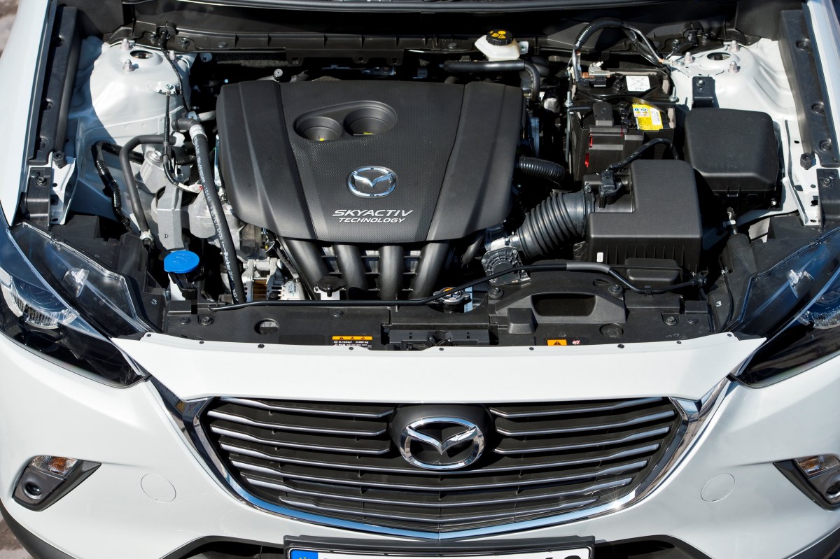 Mazda CX3 silniki Skyactiv, dane techniczne, spalanie