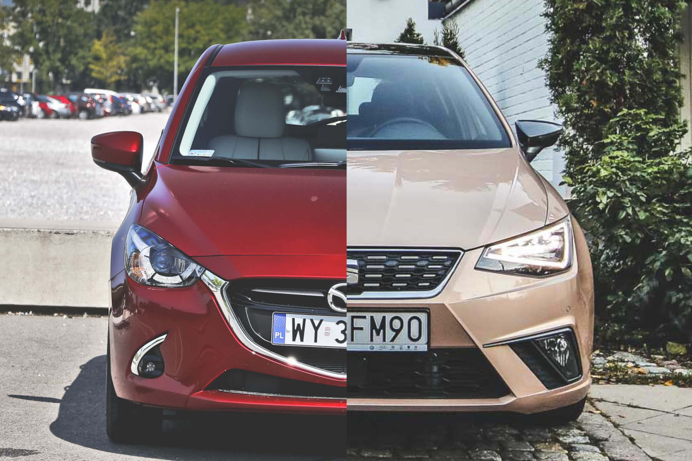 Mazda 2 1.5 Skyactiv-G czy Seat Ibiza 1.0 TSI - QUIZ - co wybierasz?